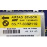 Recambio de centralita airbag para bmw serie 3 coupe (e36) 316i se referencia OEM IAM 65778362119 BAE12198403 