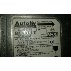 Recambio de centralita airbag para renault scenic ii confort dynamique referencia OEM IAM 8200340431 603989700 