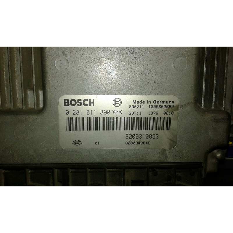 Recambio de centralita motor uce para renault scenic ii confort dynamique referencia OEM IAM 8200310863 0281011390 Recambio de centralita motor uce para renault scenic ii confort dynamique referencia OEM IAM 8200310863 0281011390