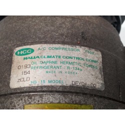 Recambio de compresor aire acondicionado para hyundai accent (lc) crdi gl referencia OEM IAM DEYQA02  