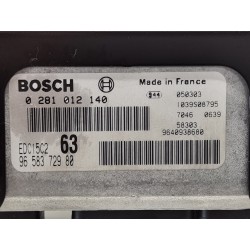 Recambio de centralita motor uce para peugeot 307 break / sw (s1) sw pack referencia OEM IAM 9658372980  