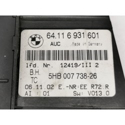 Recambio de mando calefaccion / aire acondicionado para bmw serie 3 compact (e46) 320td referencia OEM IAM 64116931601 5HB007738