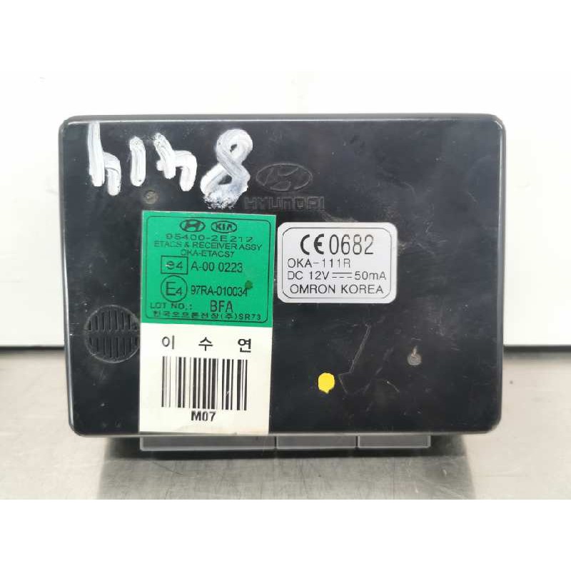 Recambio de modulo confort para hyundai tucson (jm) 2.0 comfort referencia OEM IAM 954002E212 97RA010034 Recambio de modulo confort para hyundai tucson (jm) 2.0 comfort referencia OEM IAM 954002E212 97RA010034