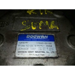 Recambio de compresor aire acondicionado para kia shuma 1.5 rs 5 berlina referencia OEM IAM   