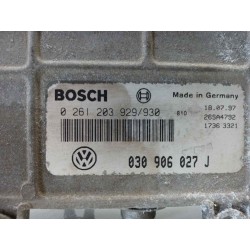 Recambio de centralita motor uce para seat arosa (6h1) stella referencia OEM IAM 030906027J 0261203929 