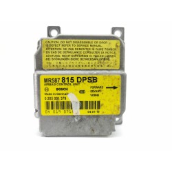 Recambio de centralita airbag para mitsubishi space star (dg0) 1900 di-d referencia OEM IAM MR587815DPSB 0285001379 