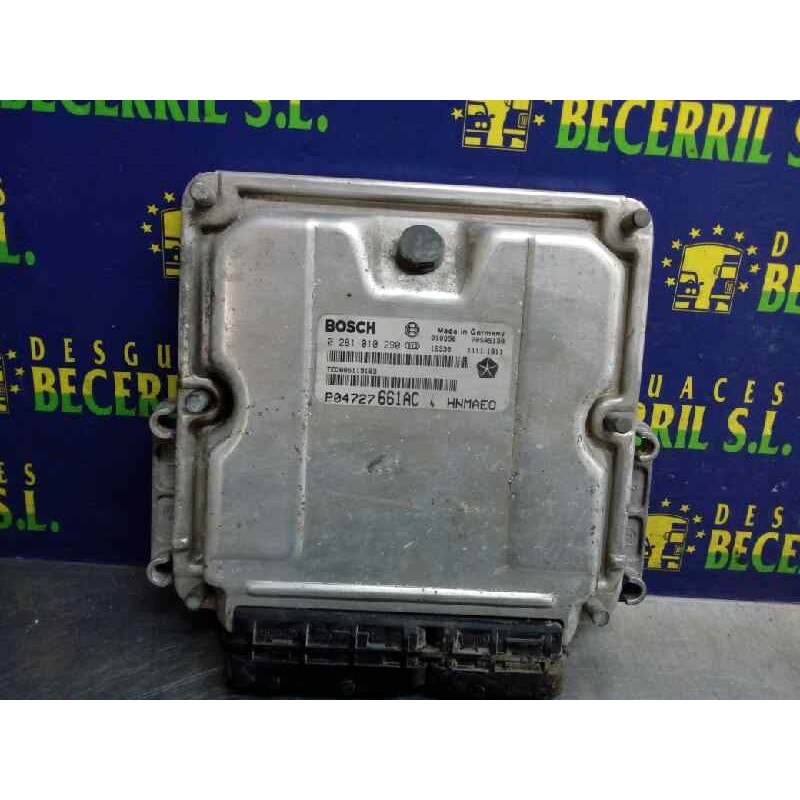 Recambio de centralita motor uce para chrysler voyager (rg) 2.5 crd grand voyager limited referencia OEM IAM P04727661AC 0281010 Recambio de centralita motor uce para chrysler voyager (rg) 2.5 crd grand voyager limited referencia OEM IAM P04727661AC 0281010