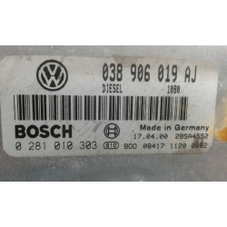 Recambio de centralita motor uce para volkswagen passat berlina (3b2) trendline referencia OEM IAM 038906019AJ 0281010303 28SA45