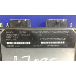 Recambio de centralita motor uce para peugeot 206 berlina xt referencia OEM IAM 9640899880 332645AUG 