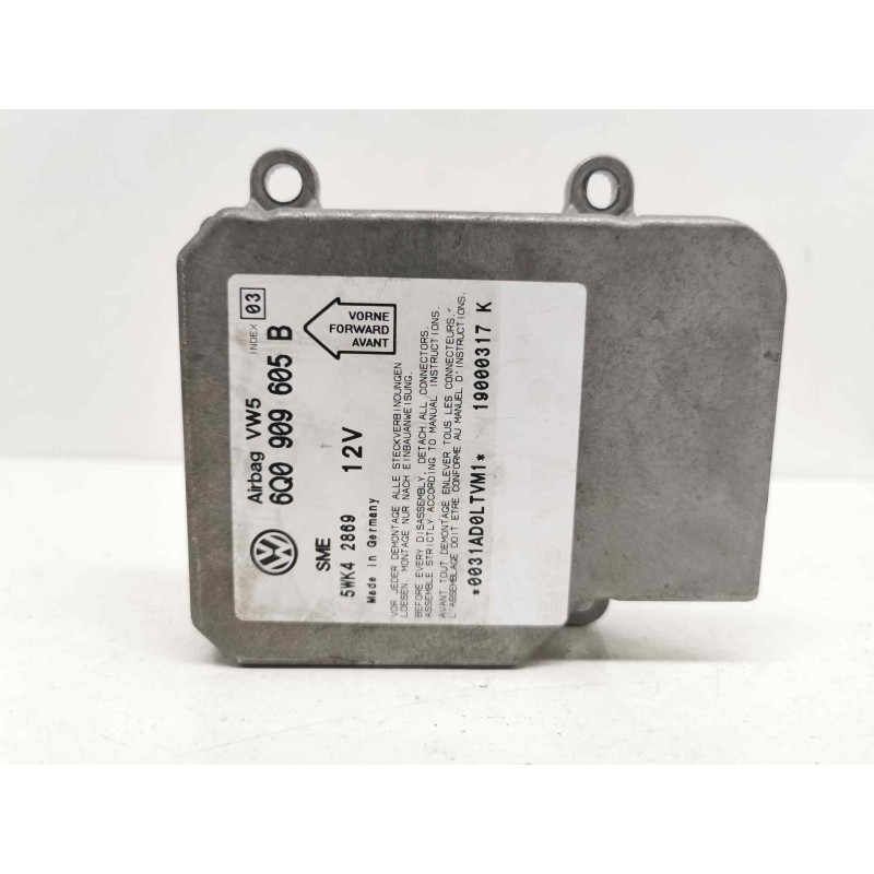 Recambio de centralita airbag para volkswagen passat berlina (3b2) básico referencia OEM IAM 6Q0909605B 5WK42869 Recambio de centralita airbag para volkswagen passat berlina (3b2) básico referencia OEM IAM 6Q0909605B 5WK42869