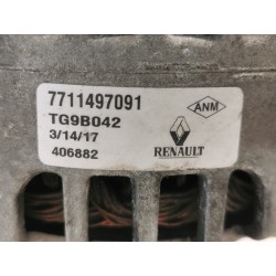 Recambio de alternador para renault twingo authentique referencia OEM IAM 7711497091 TG9B042 