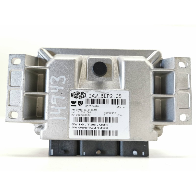 Recambio de centralita motor uce para citroen c4 berlina lx referencia OEM IAM SW9664934380 HW9664339980 IAW6LP205 Recambio de centralita motor uce para citroen c4 berlina lx referencia OEM IAM SW9664934380 HW9664339980 IAW6LP205