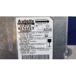 Recambio de centralita airbag para renault scenic ii confort dynamique referencia OEM IAM 8200340431 603989700 