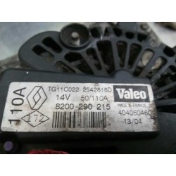 Recambio de alternador para renault scenic ii confort authentique referencia OEM IAM 8200290215  