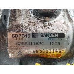 Recambio de compresor aire acondicionado para peugeot 307 break/sw (s2) d-sign referencia OEM IAM 9651911480  