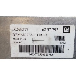 Recambio de centralita motor uce para opel astra g berlina club referencia OEM IAM 6237797 16268377 868377L500329735